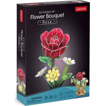 Puzzle CUBICFUN Kytice růží 120 dílků
