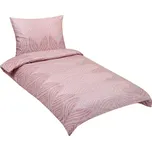 Bellatex Povlečení satén 94/325 ornament starorůžová 140 × 200, 70 × 90