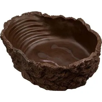 Teraristika Hobby Miska na koupání šedá 2 l 27 × 21 × 8 cm