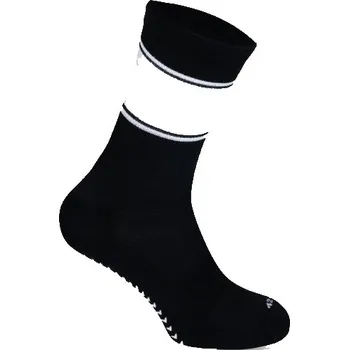 Pánské ponožky Mr.Socks Sportovní ponožky "Ballersocks Light" L 05010 Velikost: 37-41, Barva: černá-bílá