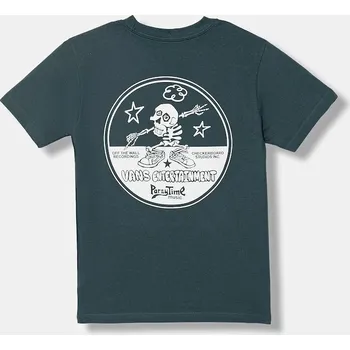 Chlapecké oblečení Dětské bavlněné tričko Vans VN000TNYFRJ1 tyrkysová 69X, vel. 98