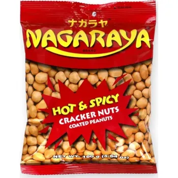 Nagaraya Křupavé oříšky s příchutí Hot & Spicy 160g