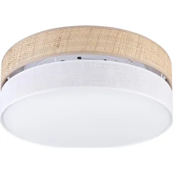 Stropní svítidlo SIRJA BOHO 2xE27/15W/230V pr. 45 cm béžová/bílá