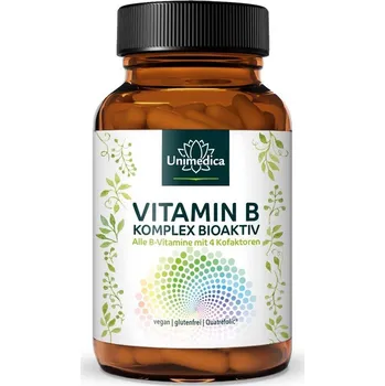 Unimedica Bioaktivní vitamín B komplex Quatrefolic®, 180 kapslí