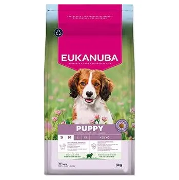 Eukanuba Dog Puppy Small&Medium rich in Lamb 3kg