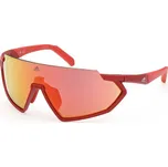 Brýle Adidas Sport SP0041 Matte Red / Bordeaux Mirror 2021