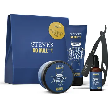STEVES No Bull***t Old School Shaving Box 250 ml