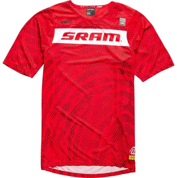 Cyklistika Dres Troy Lee Designs SKYLINE AIR SRAM ROOTS FIERY RED (33749801) Velikost: M