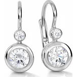 Soliter Stříbrné náušnice s krystaly 436 001 00330 04 + 2 měsíce na vrácení zboží
