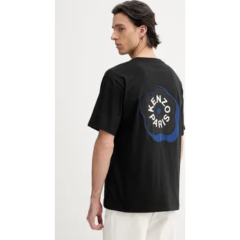 Bavlněné tričko Kenzo FG55TS4024SG černá 99X, vel. XL