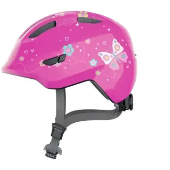 Chránič hlavy Abus Smiley 3.0 dětská přilba Pink Butterfly vel. S (45-50 cm)