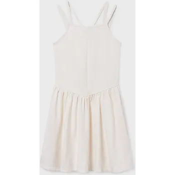 Dívčí šaty Dívčí šaty Mayoral 6916.8H.Junior.PPY2 bílá 00X, vel. 140