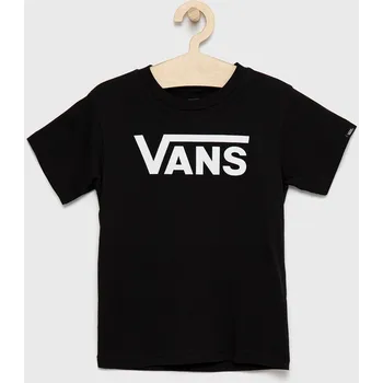 Dětské bavlněné tričko Vans VN0A3W76Y281 černá 99X, vel. 92-98