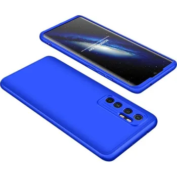 Ochranné pouzdro GKK 360 Přední a zadní pouzdro Celotělový kryt Xiaomi Mi Note 10 Lite modrý