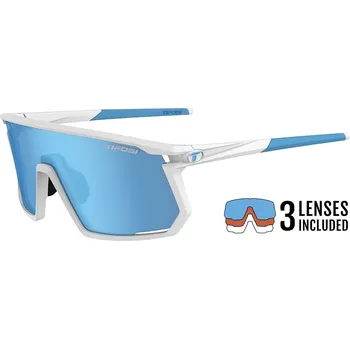 Oblečení a móda TIFOSI brýle Moab Mat White (Clarion Blue/AC Red/Clear) Velikost: standard