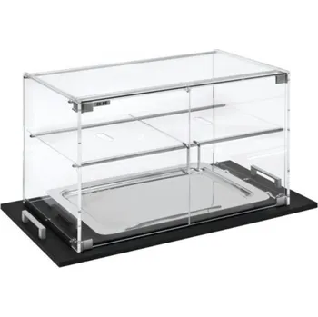 Zepe Nástavba chladící na dezerty 2 patrová pro servírovací vozíky Tactus, černá