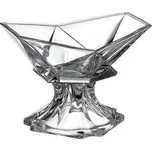 Crystalite Bohemia mísa na noze Origami 225mm