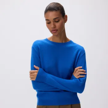 Dámský svetr Reserved - Vlněný svetr - kobaltově modrá - 204HI-47X - 204HI-47X-M