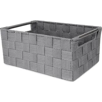 Úložný box Compactor úložný organizér Toronto S 25 × 17 × 10 cm, tmavě šedý