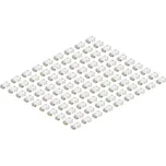 AlzaPower Patch CAT6 UTP RJ45 8p8c nestíněný skládaný na drát 100-pack