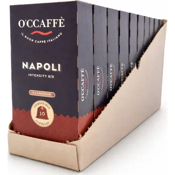 O'Ccaffé Napoli hliník 100 porcí – kompatibilní s kávovary Nespresso®