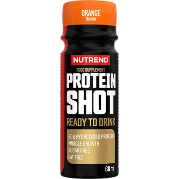 Nápoj pro sportovce Nutrend Protein Shot 4 x 60 ml, pomeranč