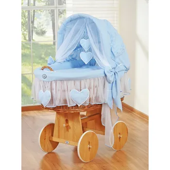 Dětsný nábytek Luxusní proutěný koš na miminko s kompletní výbavou My Sweet Baby > varianta 58962-134 2026