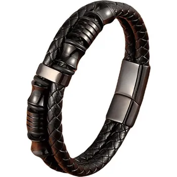 Náramek Predator Q1 Kožený náramek – BXXG221 - 21cm