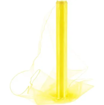 Vikpap Organza 40 cm/10y citrónová
