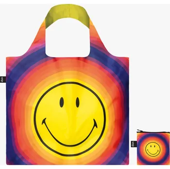 Skládací nákupní taška LOQI SMILEY Rainbow Capsule