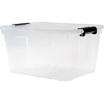 Plast Team Úložný box s průhledným víkem 30 l