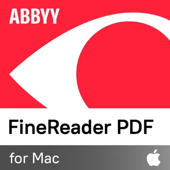 Software ABBYY FineReader PDF for Mac, 1 rok (elektronická licence)