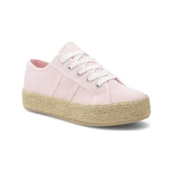 Dámská obuv Espadrilky DeeZee WSS21067-01 Růžová 40