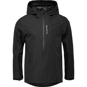 Pánská větrovka Lehká pánská outdoorová bunda Lotto CHABI L Černá, Stříbrná