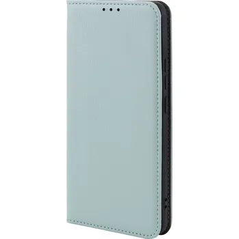Pouzdro na mobilní telefon AlzaGuard Book Flip Case pro Xiaomi Redmi Note 14 5G modrozelené
