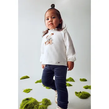 Kojenecké oblečení Kojenecké legíny Mayoral 727.4G.Baby.9BYA námořnická modř 59X, vel. 74