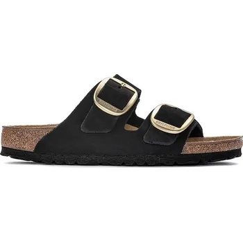 Dámské pantofle Nubukové pantofle Birkenstock ARIZONA BIG BUCKLE 1023239 černá 99X, EUR 42
