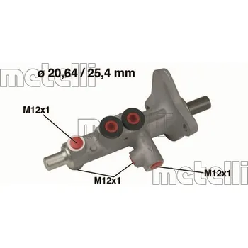 Auto-moto Hlavní brzdový válec METELLI 05-0628