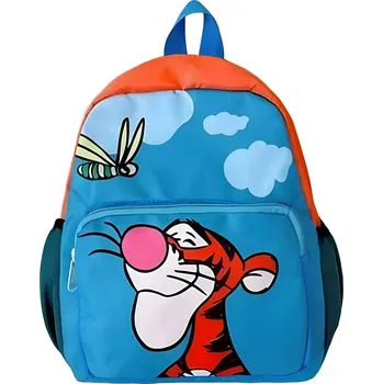 Městský batoh DISNEY Batoh s kapsami, modrý - Tygr