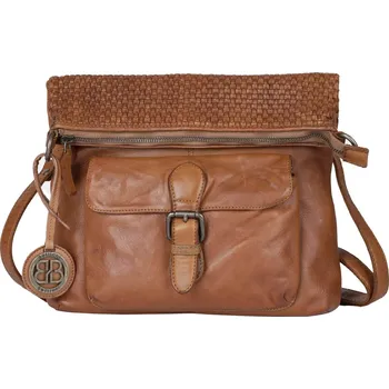 Kabelka Dámská kožená crossbody kabelka Bellicci Inge - koňak