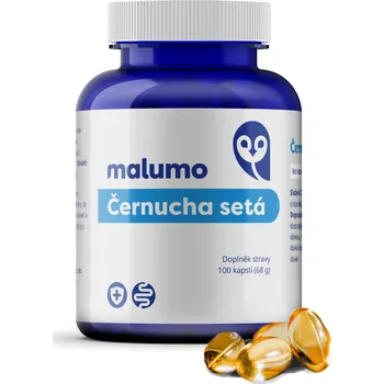 Přírodní produkt Malumo Černucha setá 100 kapslí