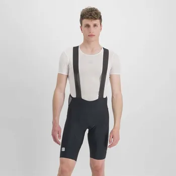 Cyklistické kalhoty SPORTFUL Cyklistické kalhoty krátké s laclem - BODYFIT CLASSIC - černá M