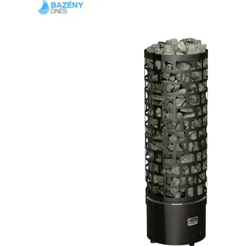 Saunová kamna ARIES 9 kW (nutno dokoupit ovládací panel Saunova 2.0) - ČERNÁ