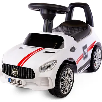 Odrážedlo Mamido Dětské odrážedlo MT269 se zvukovými efekty bílé