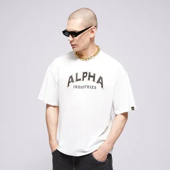 Pánské tričko Alpha Industries Tričko College T Bílá Xl