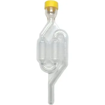 výroba alkoholu Kvasná rourka s plastovou zátkou