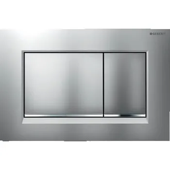 Splachovací tlačítko Geberit Tlačítko Sigma30 ovládací,2-M,chrom mat easy to clean/chrom lesk 115.883.JQ.1