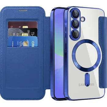 Pouzdro na mobilní telefon Techsuit - Pouzdro SmartMag Book - Samsung Galaxy A37 5G - modré