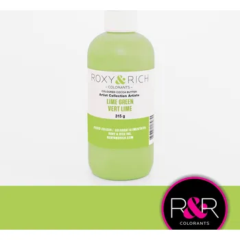 ROXY & RICH KAKAOVÉ MÁSLO - ZELENÉ LIME GREEN VELKÉ BALENÍ 315g