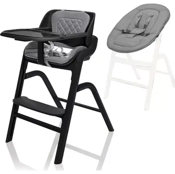 Dětsný nábytek ZOPA Set židlička Inspira + novorozenecký set Berry Black (ZOP055716)